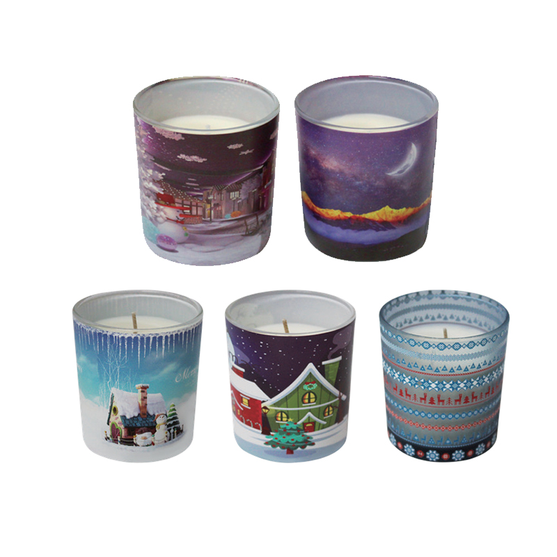 Năm loại nến cốc thơm Giáng sinh