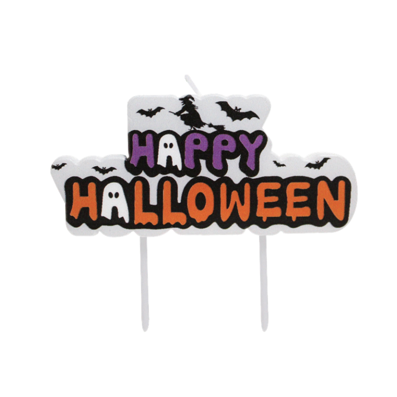 Nến chữ Halloween vui vẻ