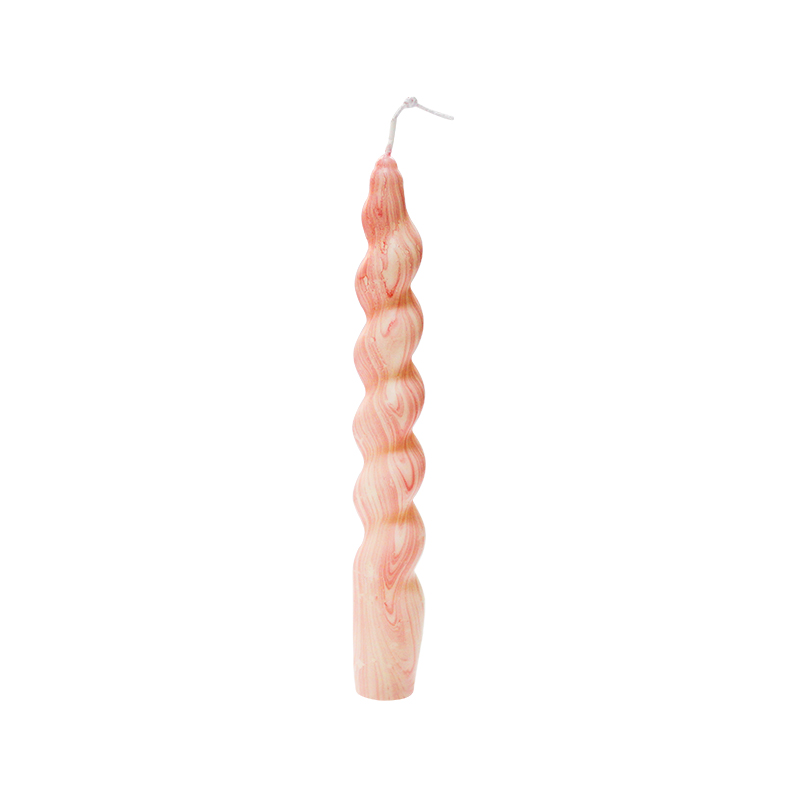 Sáp sợi xoắn màu hồng